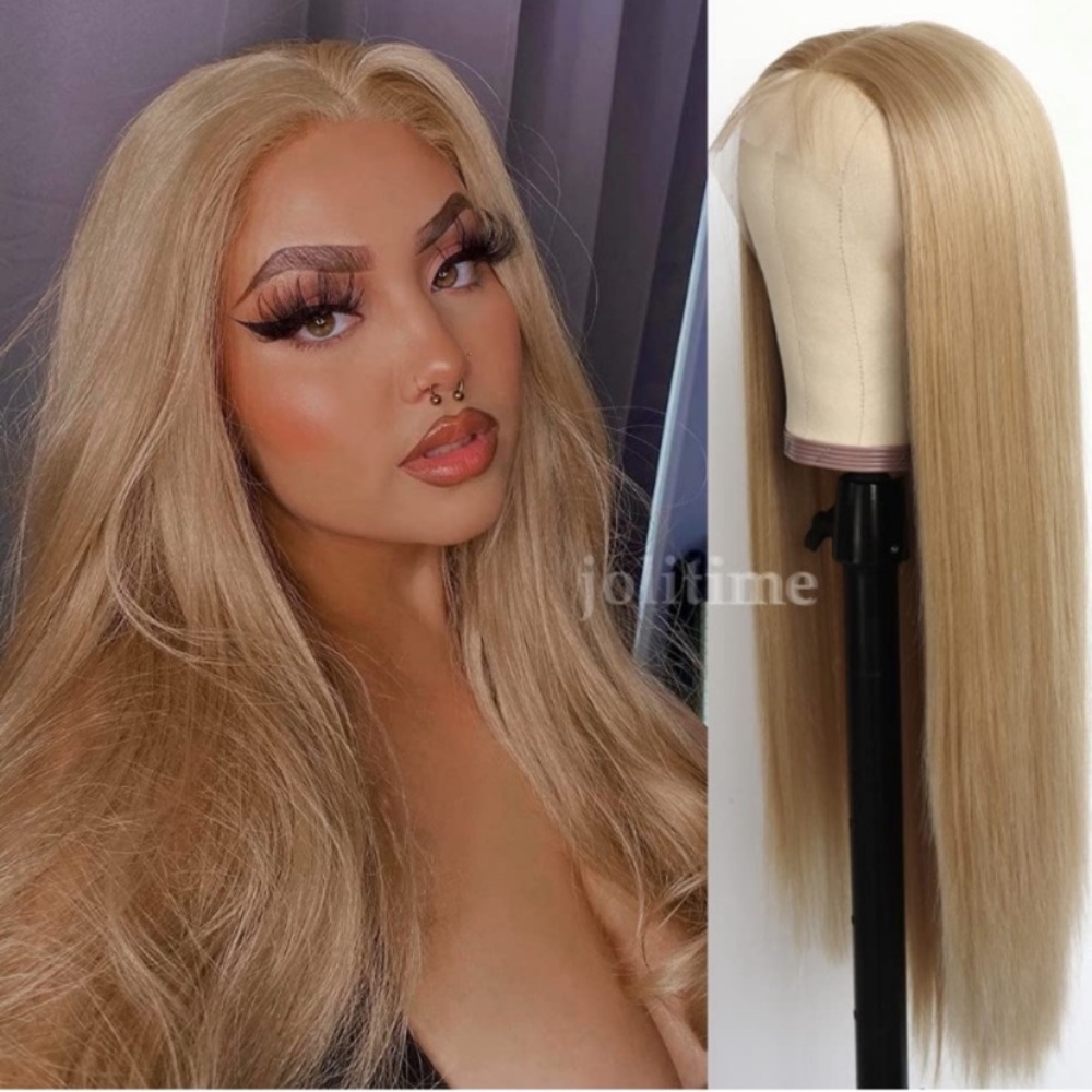 Blonde Lacefront Synthetic Wig 18 inches